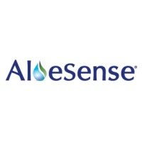 AloeSense logo, AloeSense contact details