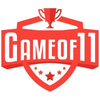 GameOf11 logo, GameOf11 contact details