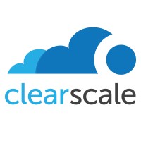 ClearScale logo, ClearScale contact details