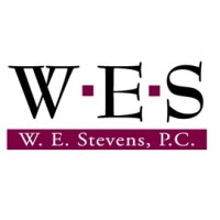 WE Stevens PC logo, WE Stevens PC contact details