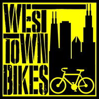 West Town Bikes logo, West Town Bikes contact details