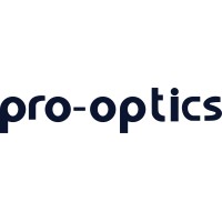 PRO-OPTICS logo, PRO-OPTICS contact details