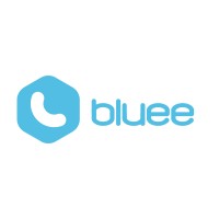 Bluee logo, Bluee contact details