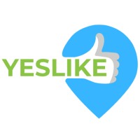 YesLike logo, YesLike contact details