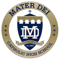 Mater Dei Catholic High School of San Diego logo, Mater Dei Catholic High School of San Diego contact details