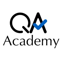 QA Academy logo, QA Academy contact details