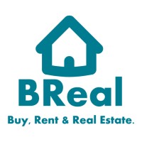 BReal logo, BReal contact details