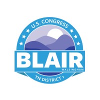 Blair for Congress logo, Blair for Congress contact details