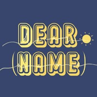 Dear (Name) logo, Dear (Name) contact details