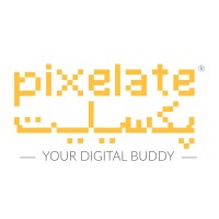 Pixelate logo, Pixelate contact details