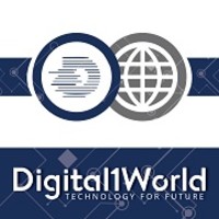 Digital1world logo, Digital1world contact details