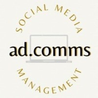 ad.comms logo, ad.comms contact details