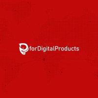 P for Digital Products logo, P for Digital Products contact details