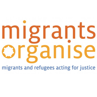 Migrants Organise logo, Migrants Organise contact details