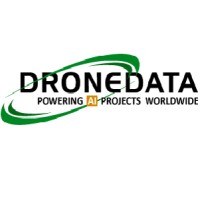 DroneData logo, DroneData contact details