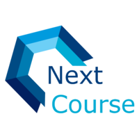 NextCourse logo, NextCourse contact details