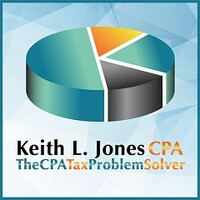 Keith L. Jones, CPA TheCPATaxProblemSolver logo, Keith L. Jones, CPA TheCPATaxProblemSolver contact details