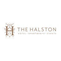 The Halston logo, The Halston contact details