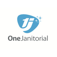 One Janitorial logo, One Janitorial contact details