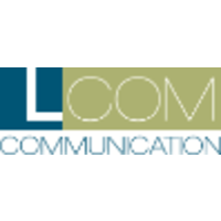 LCOM Communication logo, LCOM Communication contact details