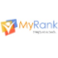 MyRank logo, MyRank contact details