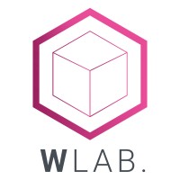 W LAB. logo, W LAB. contact details