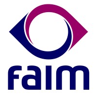 FAIM logo, FAIM contact details