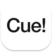 Cue! logo, Cue! contact details