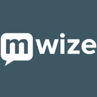 mWize logo, mWize contact details