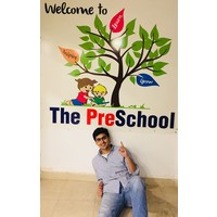 The Preschool logo, The Preschool contact details