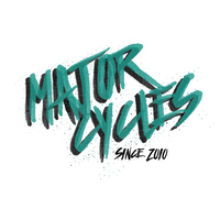 Major Cycles logo, Major Cycles contact details