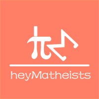 heyMatheists logo, heyMatheists contact details