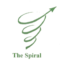 The Spiral logo, The Spiral contact details