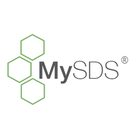 MySDS logo, MySDS contact details