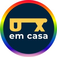 UX em Casa logo, UX em Casa contact details