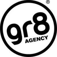 gr8 agency logo, gr8 agency contact details