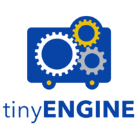 tinyEngine logo, tinyEngine contact details