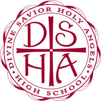 Divine Savior Holy Angels High School logo, Divine Savior Holy Angels High School contact details