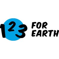 123 For Earth logo, 123 For Earth contact details