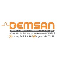 DEMSAN DENİZLİ ELEKTRİK MALZEMELERİ SAN. TİC. LTD. ŞTİ. logo, DEMSAN DENİZLİ ELEKTRİK MALZEMELERİ SAN. TİC. LTD. ŞTİ. contact details