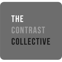 The Contrast Collective logo, The Contrast Collective contact details