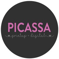 Picassa Printup + Digital logo, Picassa Printup + Digital contact details