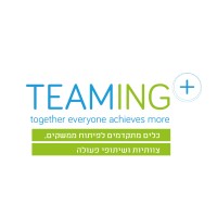 Teaming + logo, Teaming + contact details