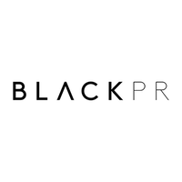 BLACKPR logo, BLACKPR contact details