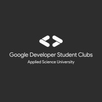 GDSC Applied Science University logo, GDSC Applied Science University contact details