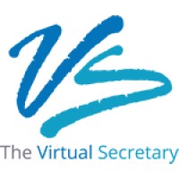 The Virtual Secretary logo, The Virtual Secretary contact details