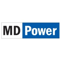 MD Power logo, MD Power contact details