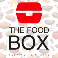 The Food Box logo, The Food Box contact details