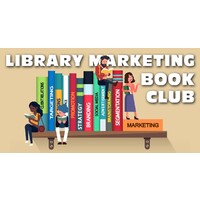 Library Marketing Book Club logo, Library Marketing Book Club contact details