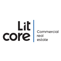 LitCore logo, LitCore contact details